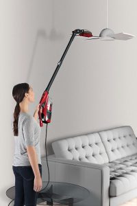 Aspirateur balai plafond luminaires avec brosse Dirt Devil DD1400 Dusty 360