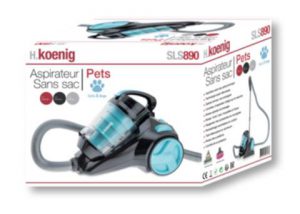 Achat aspirateur silencieux pas cher animaux H.Koenig SLS890