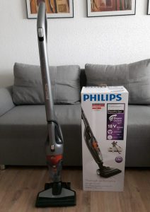 Test aspirateur balai tapis et sol dur rechargeable Philips FC6168-01 Powerpro duo