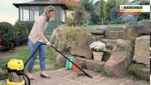 Test aspirateur eau et poussière terre jardin extérieur Kärcher WD 3300 M