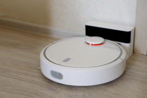 Aspirateur robot connecté